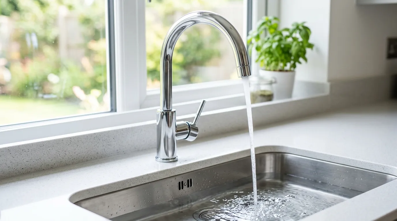 Local Plumbing Master Pros same day plumber fixing a faucet in Helen, GA